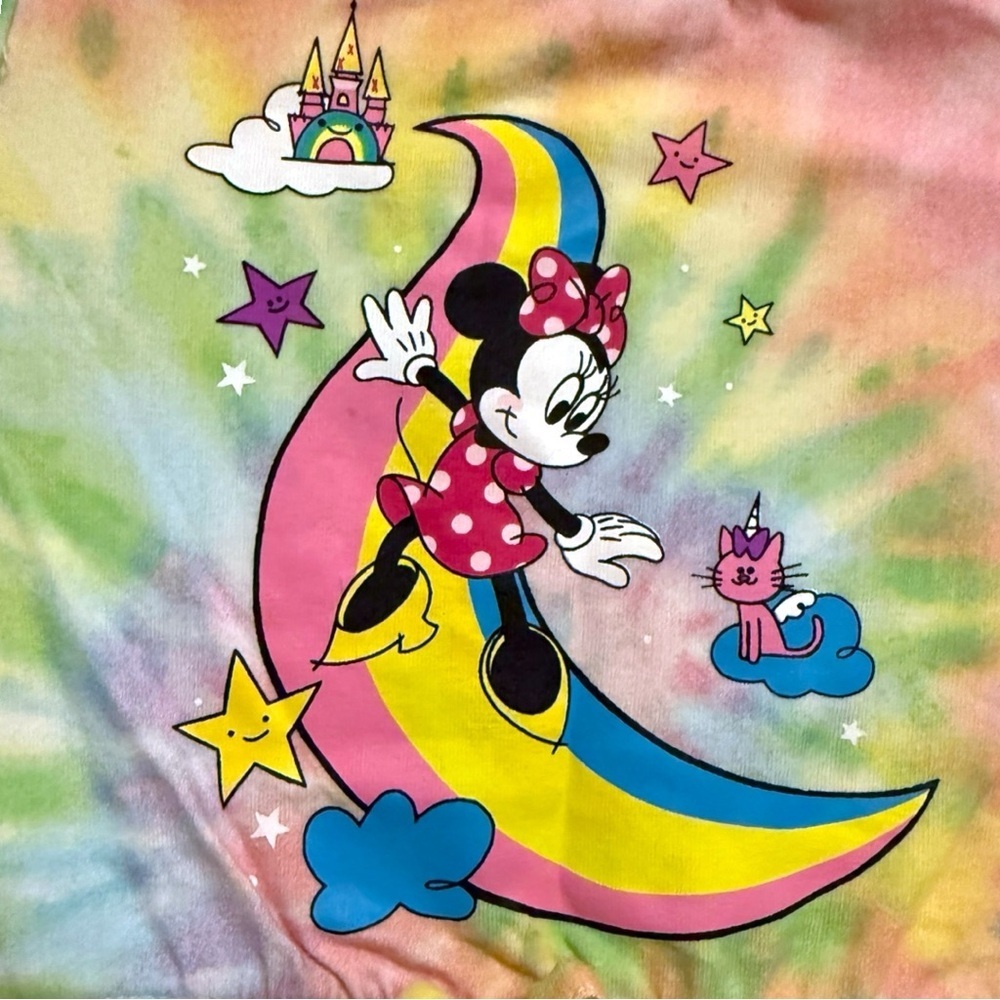 Disney Baby Minnie Mouse Tie-Dye Romper 18M - Picture 2 of 6